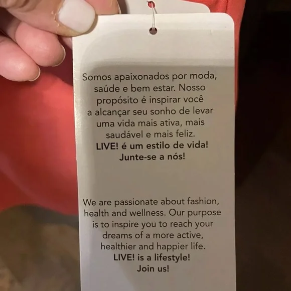 LIVE High-Rise Tennis Skirt Skort CORAL NEW NWT - Picture 8 of 13